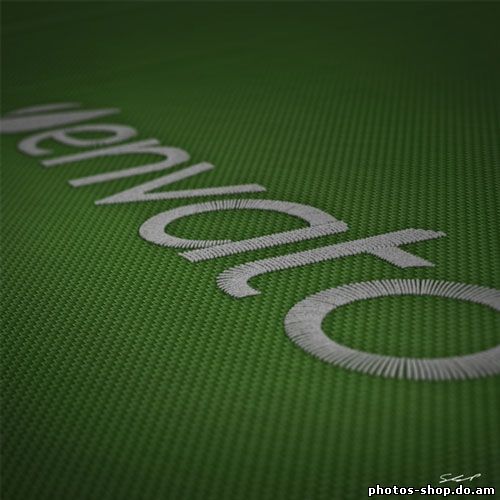 Создаем обои iPad с текстом-вышивкой. рисовать в фотошоп