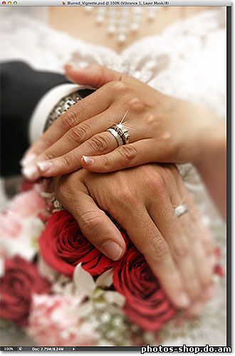 Размытые виньетка эффект в Photoshop CS6 рисовать в фотошоп