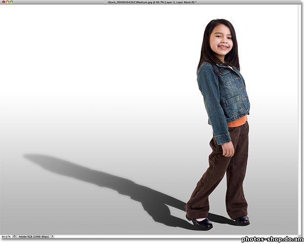 Реалистичная бросить тень эффект в Photoshop рисовать в фотошоп