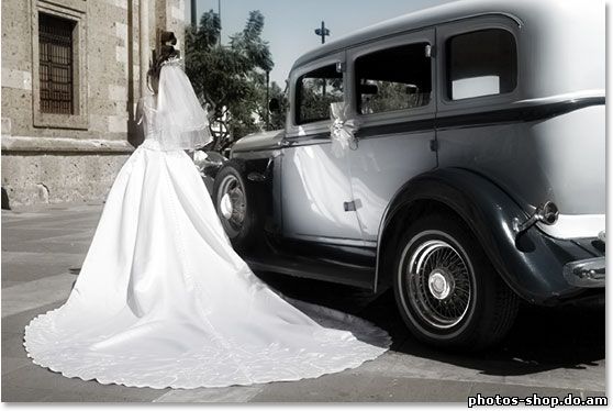 Старомодный, тонированных Photo Effect С Photoshop рисовать в фотошоп