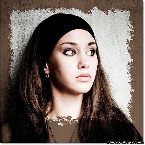 Создание фото границ с перемещением карт в Photoshop рисовать в фотошоп