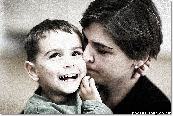 Резкий контраст Photo Effect С Photoshop рисовать в фотошоп