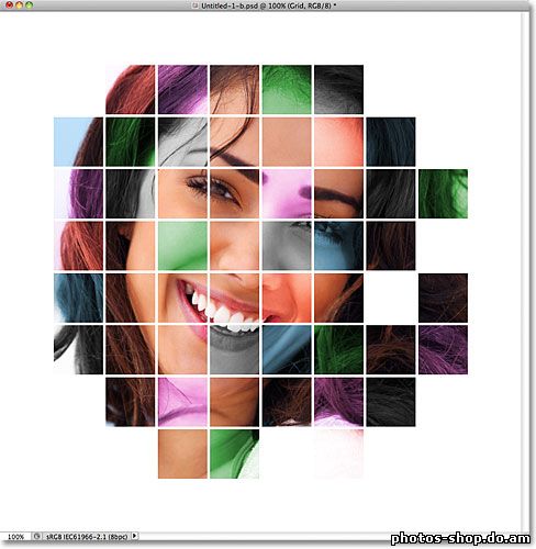 Цвет сетки дизайн в Photoshop рисовать в фотошоп