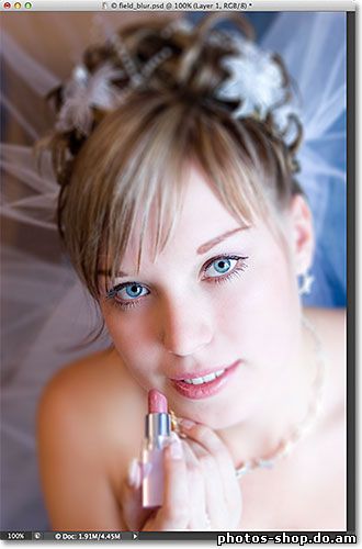 Photoshop CS6 Blur Gallery – Field Blur рисовать в фотошоп