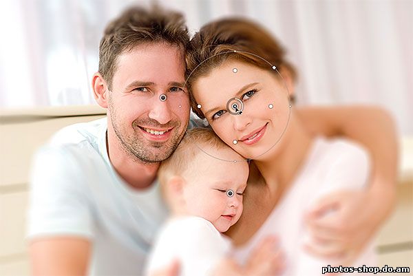 Photoshop CS6 Размытие Галерея - Iris размытие рисовать в фотошоп