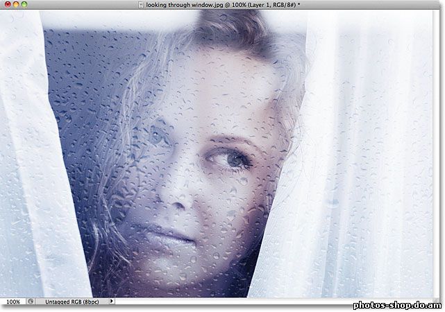 Перенос фотографий между документами в Photoshop рисовать в фотошоп