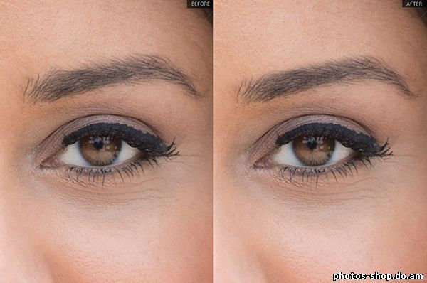 Быстро Обрезать брови Photoshop рисовать в фотошоп