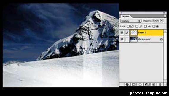 Восстановление утерянного Выделите Подробности рисовать в фотошоп